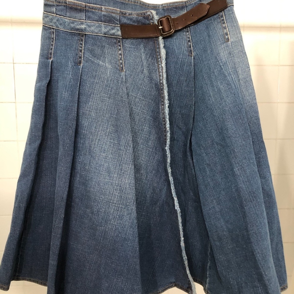 Burberry London Denim Skirt